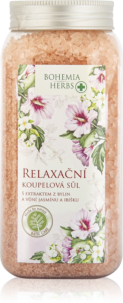 Соль для ванн «Травы Богемии» с жасмином и гибискусом Bohemia Gifts & Cosmetics, 900 гр
Соль для ванн «Травы Богемии» с жасмином и гибискусом Bohemia Gifts & Cosmetics, 900 гр