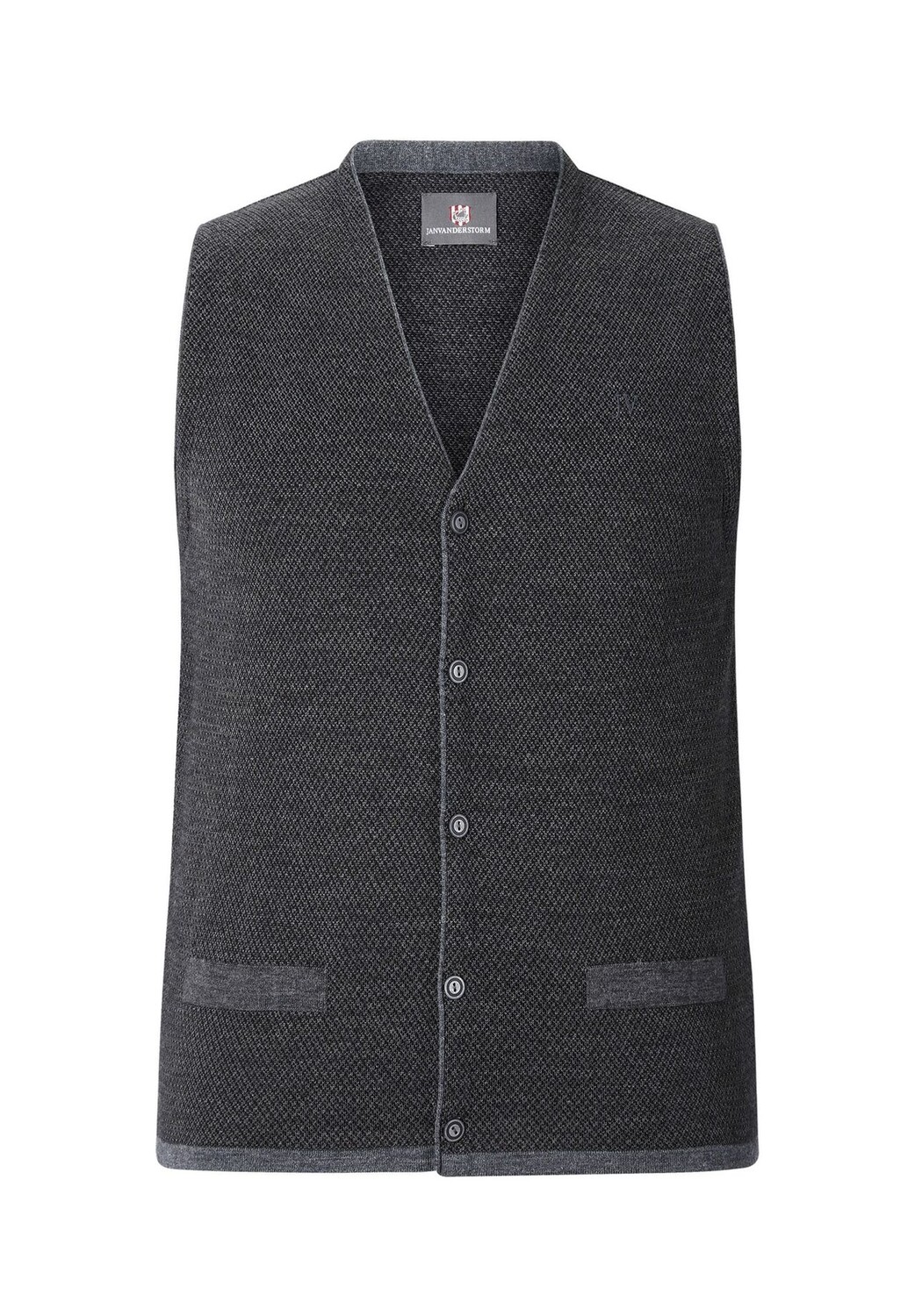 Вязаный жилет ТАНЕ JAN VANDERSTORM, серый
Вязаный жилет ТАНЕ JAN VANDERSTORM, серый