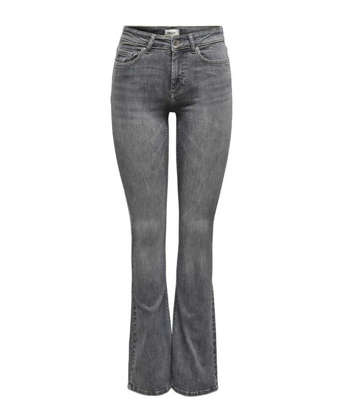 Серые джинсы-клеш средней посадки свободного кроя Only, серый
Серые джинсы-клеш средней посадки свободного кроя Only, серый