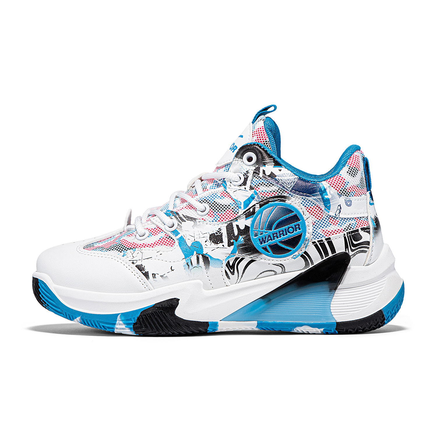 Антискользящие и износостойкие баскетбольные кроссовки Warrior для мужчин, бело-сине-черные
Антискользящие и износостойкие баскетбольные кроссовки Warrior для мужчин, бело-сине-черные