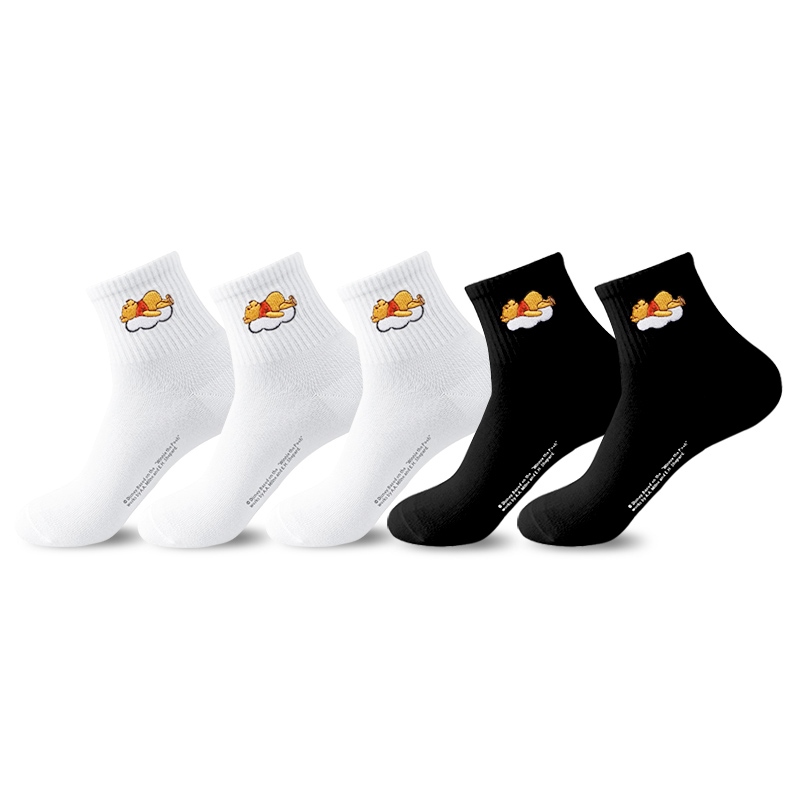 Набор носков Winnie The Pooh Series Mid Calf, 5 пар, мужские, в подарочной упаковке Disney, черный
Набор носков Winnie The Pooh Series Mid Calf, 5 пар, мужские, в подарочной упаковке Disney, черный