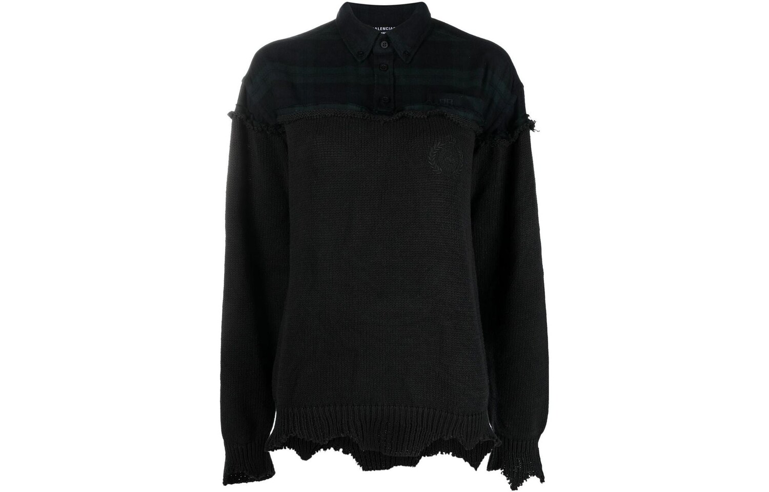 Рубашка поло женская черная Balenciaga
Рубашка поло женская черная Balenciaga