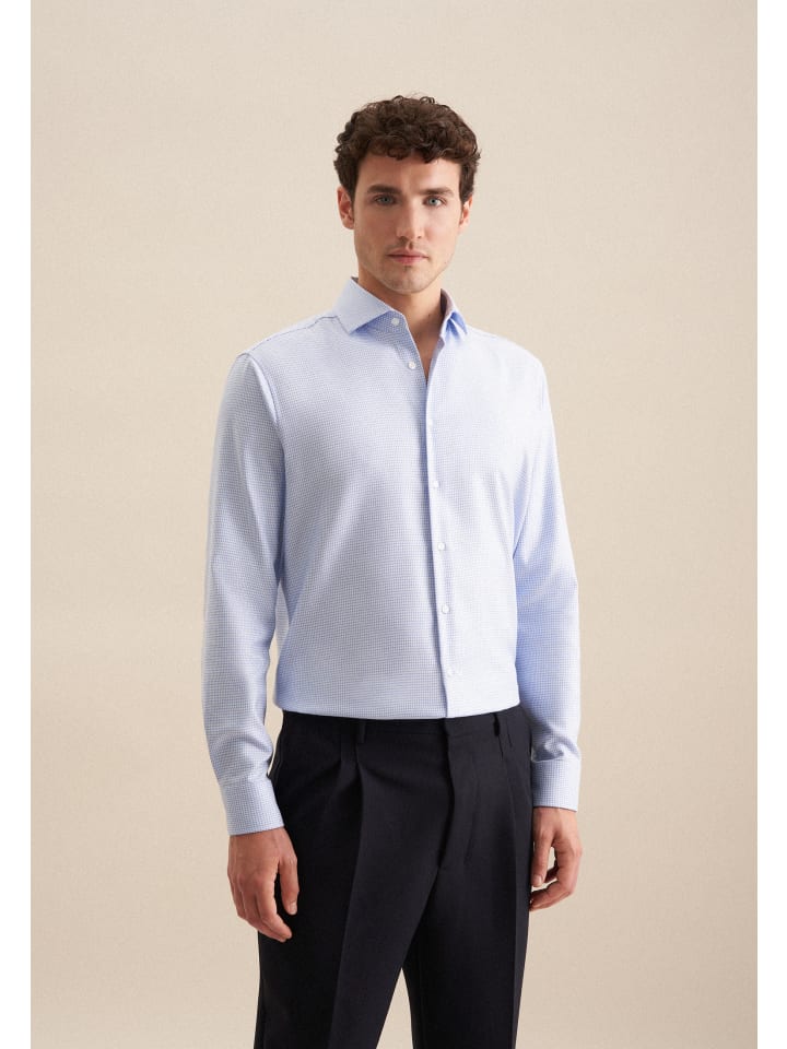 Рубашка Seidensticker, светло-синий
Рубашка Seidensticker, светло-синий