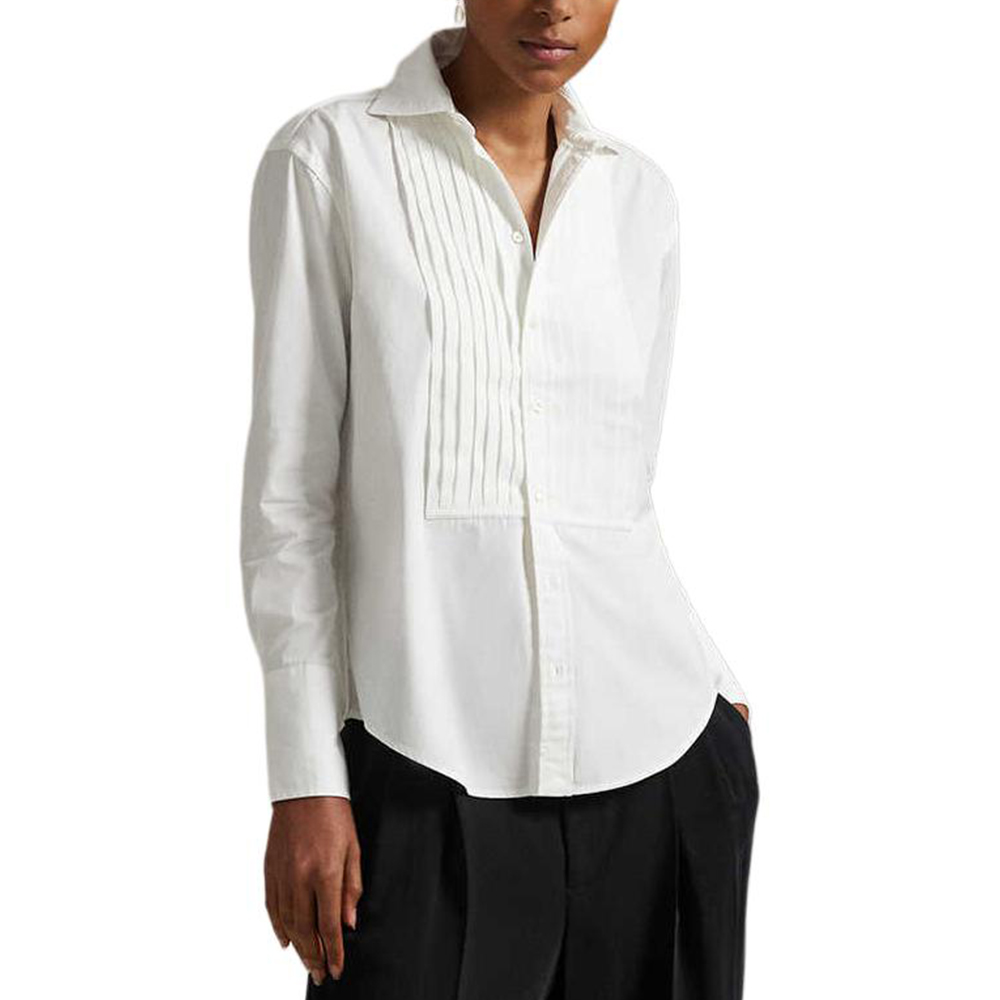 Polo Ralph Lauren Рубашка SS25 женская белая
Polo Ralph Lauren Рубашка SS25 женская белая