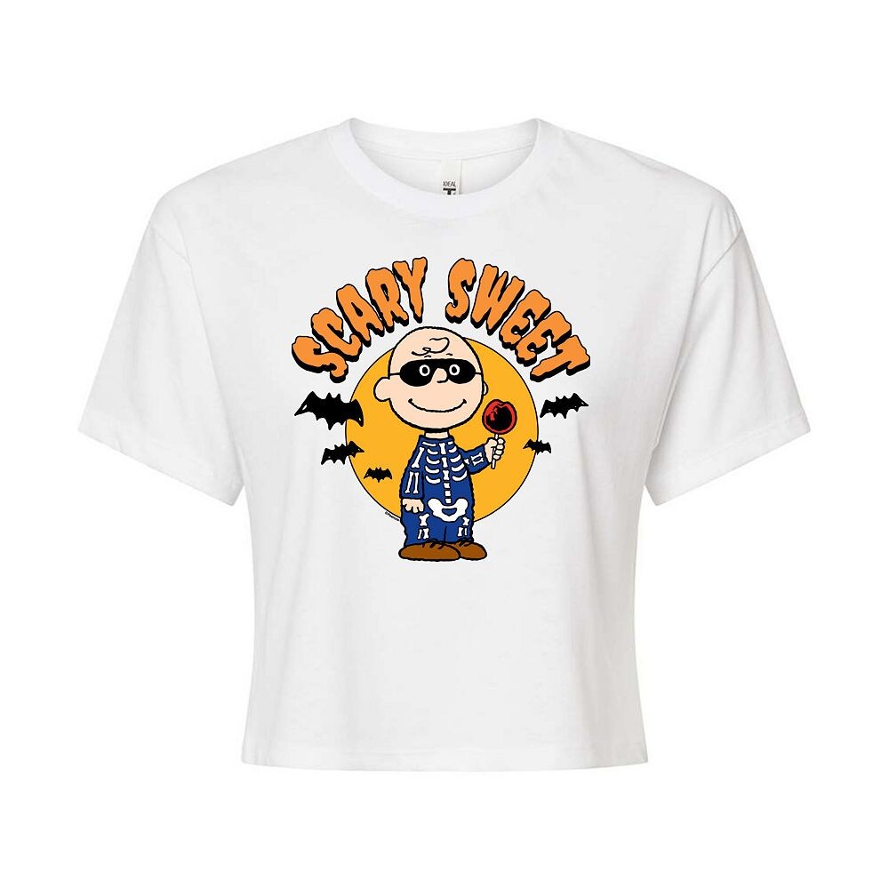 Укороченная футболка для юниоров Peanuts Charlie Brown Scary Sweet Halloween Licensed Character, белый
Укороченная футболка для юниоров Peanuts Charlie Brown Scary Sweet Halloween Licensed Character, белый