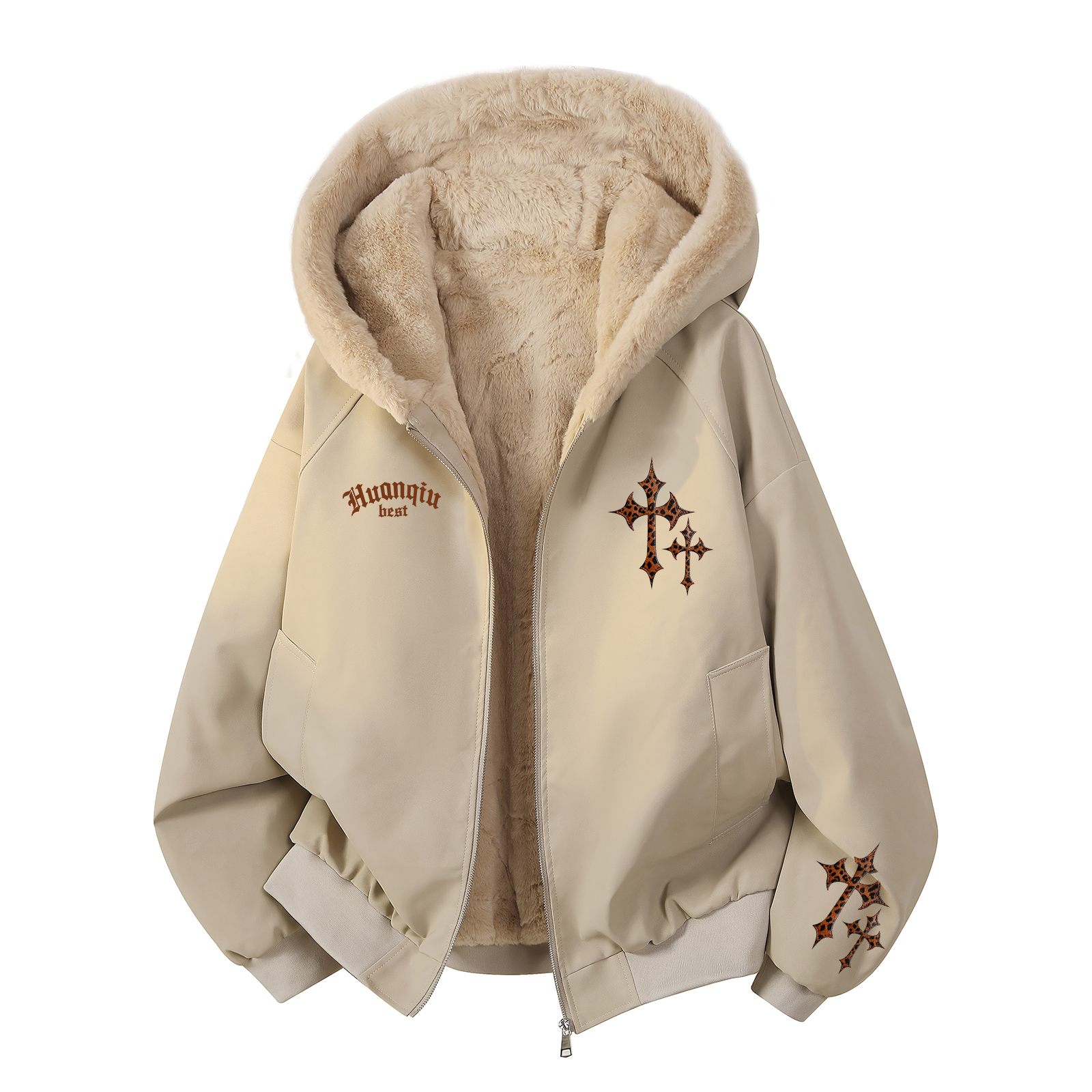 Пуховик Unisex с капюшоном и флисовой подкладкой HUANQIU, оранжевый
Пуховик Unisex с капюшоном и флисовой подкладкой HUANQIU, оранжевый