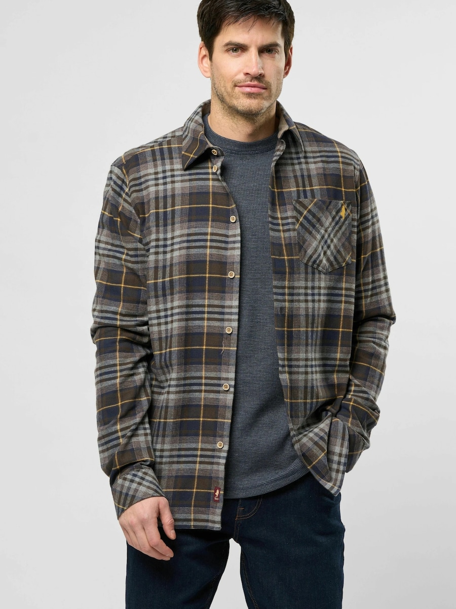 Рубашка на пуговицах классического кроя MCS Henry, коричневый
Рубашка на пуговицах классического кроя MCS Henry, коричневый