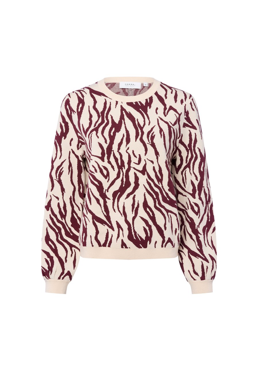 Джемпер comma Jumper, Beige Aubergine /Beige
Джемпер comma Jumper, Beige Aubergine /Beige