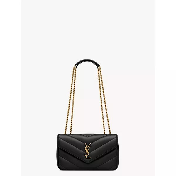 Маленькая сумка-трансформер Loulou через плечо Saint Laurent, черный
Маленькая сумка-трансформер Loulou через плечо Saint Laurent, черный
