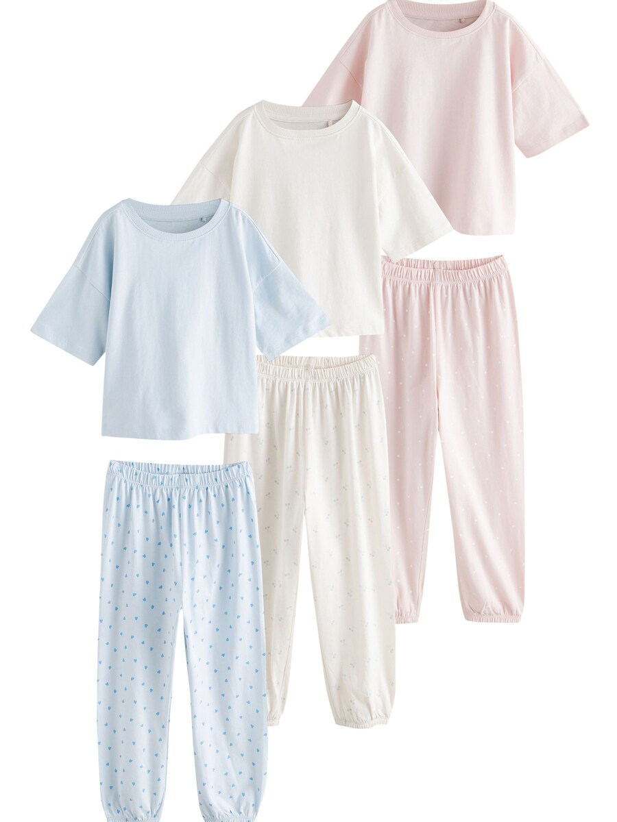 Пижама Next, Light Blue/Rose/Off White
Пижама Next, Light Blue/Rose/Off White