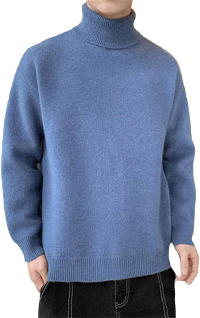 Мужской свитер-водолазка вязаный осенне-зимний Hamthuit
Мужской свитер-водолазка вязаный осенне-зимний Hamthuit