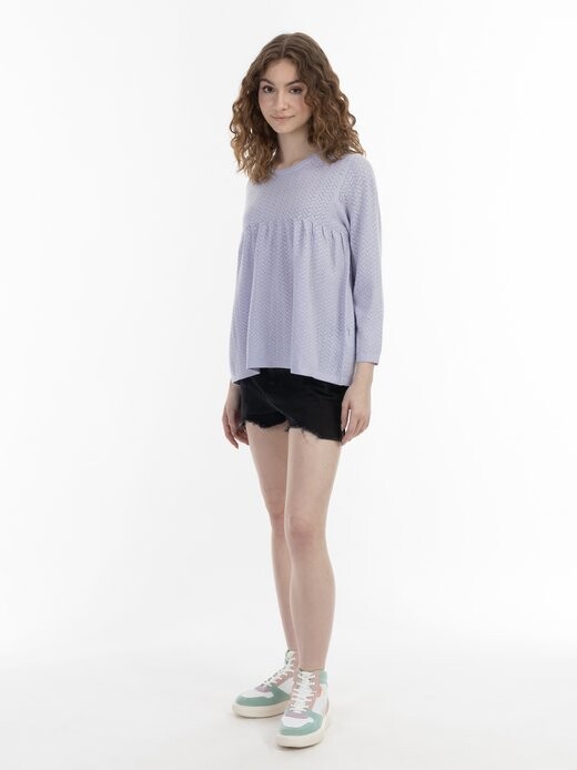 Вязаная туника Mymo, сиреневый
Вязаная туника Mymo, сиреневый