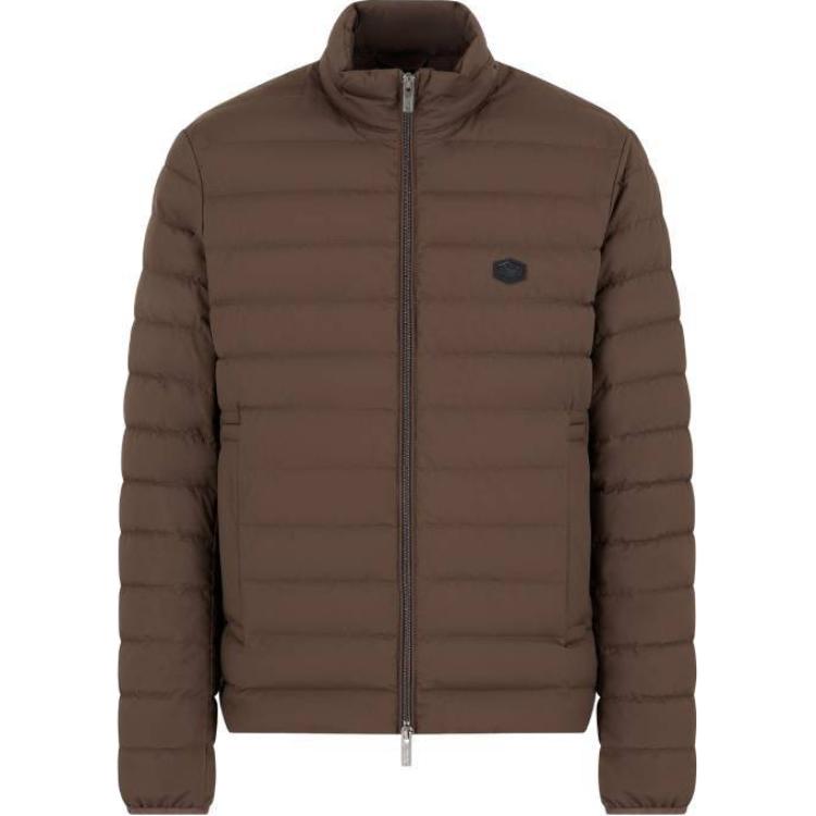 EMPORIO ARMANI Стеганая нейлоновая куртка на молнии с нашивкой в виде орла, Brown
EMPORIO ARMANI Стеганая нейлоновая куртка на молнии с нашивкой в виде орла, Brown