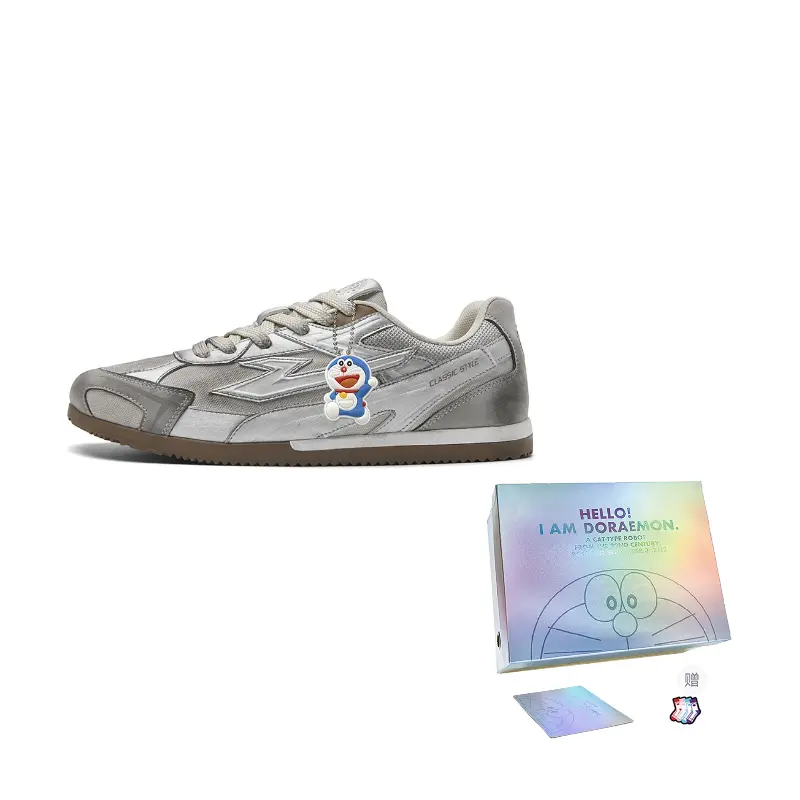 Doraemon Дораэмон мужские низкие кеды повседневные серебристые, цвет Silver
Doraemon Дораэмон мужские низкие кеды повседневные серебристые, цвет Silver