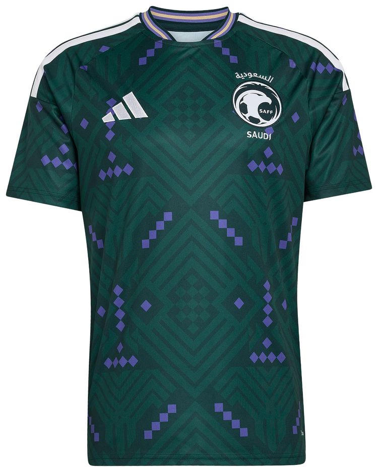 Домашняя футболка Adidas Saudi Arabia 26, зеленый
Домашняя футболка Adidas Saudi Arabia 26, зеленый