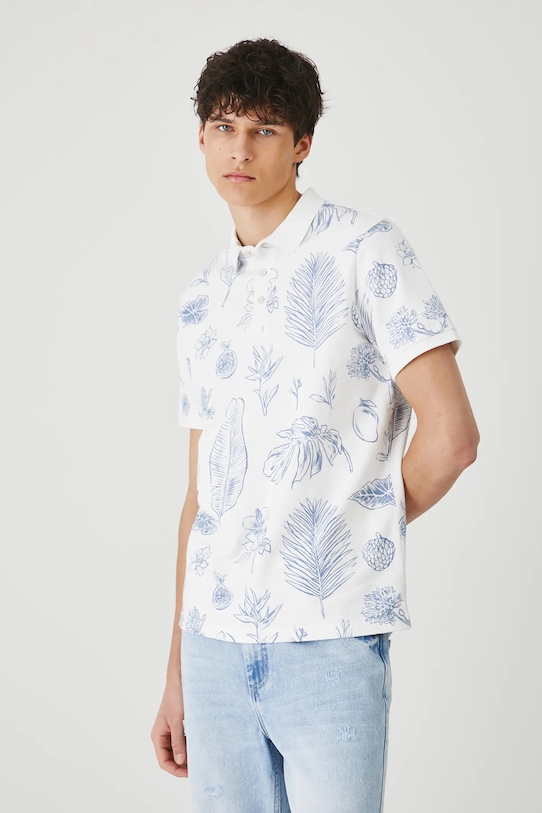 Хлопковая поло Medicine, белый
Хлопковая поло Medicine, белый