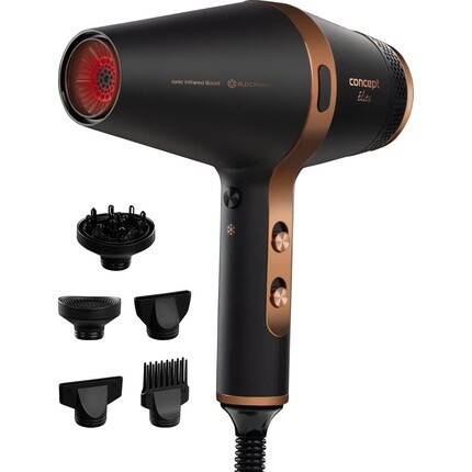 Vv6030 Elite Ionic Инфракрасный фен Boost, Concept
Vv6030 Elite Ionic Инфракрасный фен Boost, Concept