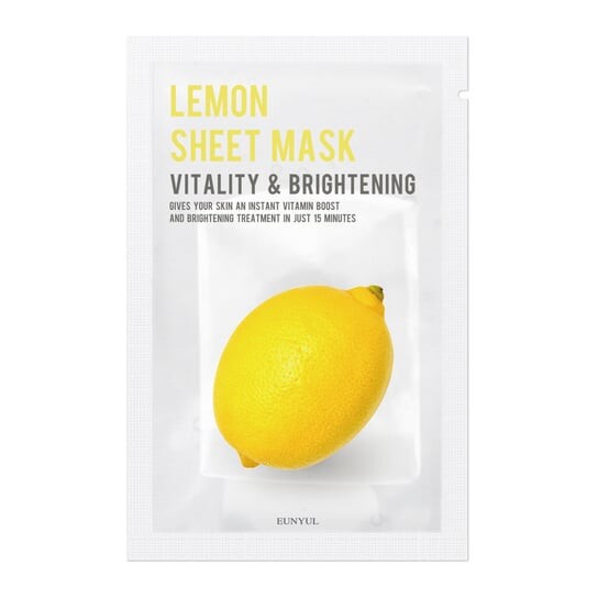 Осветляющая тканевая маска с лимоном 22мл Eunyul Lemon Sheet Mask
Осветляющая тканевая маска с лимоном 22мл Eunyul Lemon Sheet Mask
