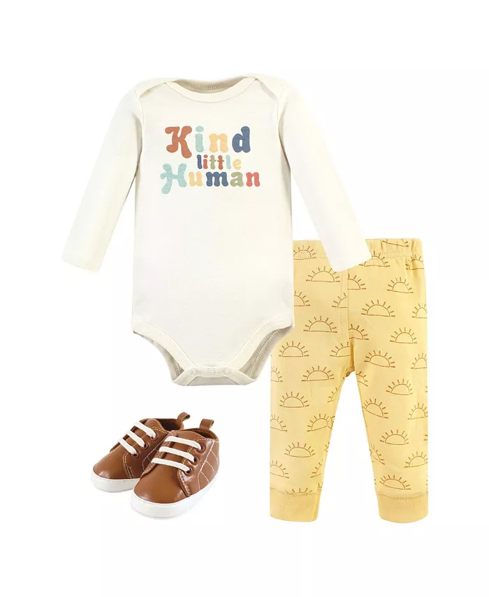 Боди Hudson для мальчиков, состоящий из трёх частей, с длинными рукавами, брюками и обувью Hudson Baby, желтый
Боди Hudson для мальчиков, состоящий из трёх частей, с длинными рукавами, брюками и обувью Hudson Baby, желтый