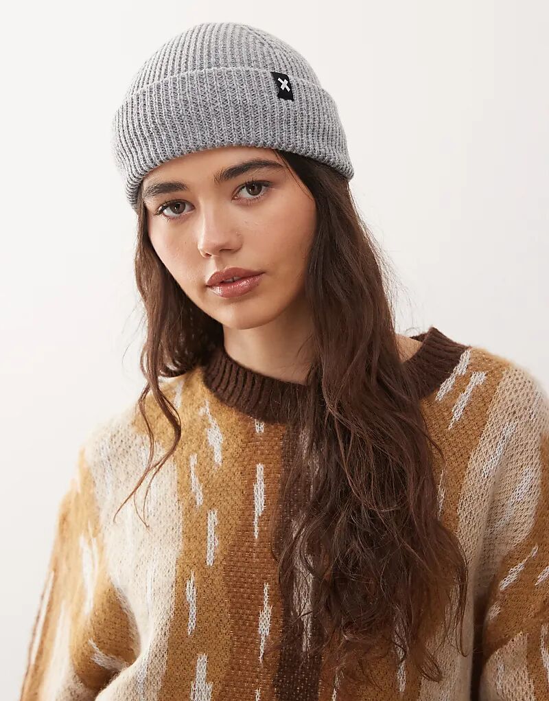 Рыбацкая шапка COLLUSION серого меланжевого цвета
Рыбацкая шапка COLLUSION серого меланжевого цвета