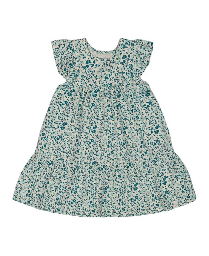 Платье для девочки из органического хлопка с мелким цветочным принтом - Little Kid Deux par Deux, зеленый
Платье для девочки из органического хлопка с мелким цветочным принтом - Little Kid Deux par Deux, зеленый