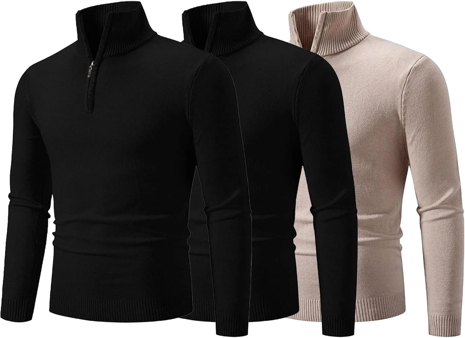 Мужской свитер с молнией и воротником-стойкой SWJGLITTR
Мужской свитер с молнией и воротником-стойкой SWJGLITTR