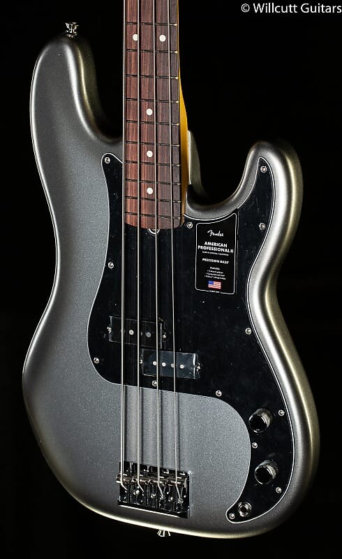 Басс гитара Fender American Professional II Precision Bass Mercury Rosewood Fingerboard Bass Guitar-US210092530-8.79 lbs
Басс гитара Fender American Professional II Precision Bass Mercury Rosewood Fingerboard Bass Guitar-US210092530-8.79 lbs