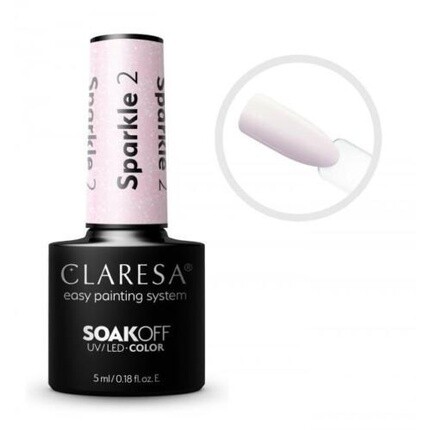 Soakoff УФ/светодиодный гель Sparkle 2 5 мл, Claresa
Soakoff УФ/светодиодный гель Sparkle 2 5 мл, Claresa