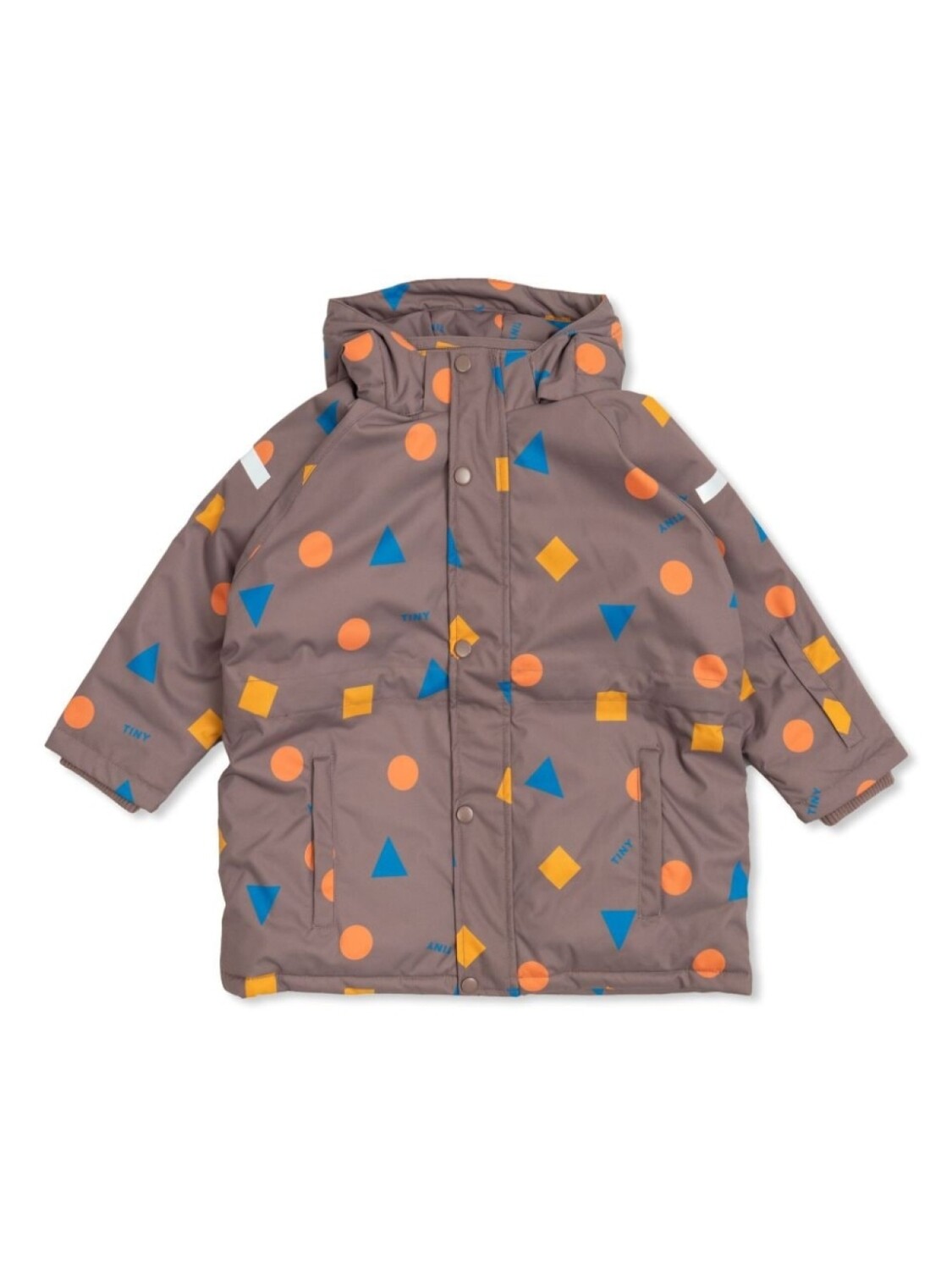 Куртка с геометрическим принтом Tiny Cottons, фиолетовый 
Куртка с геометрическим принтом Tiny Cottons, фиолетовый