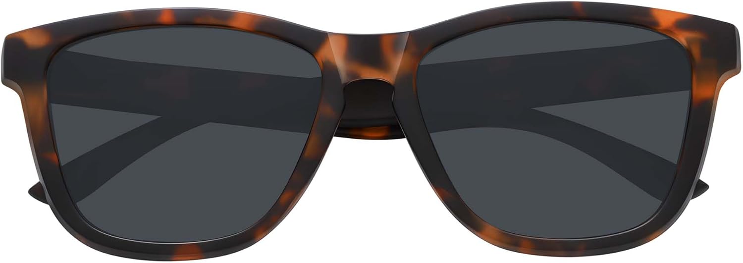 Солнцезащитные очки DANAMY для женщин, поляризованные, модные, дизайнерские, с зеркальными линзами и защитой от УФ-излучения UV400, Elastic Brown Tortoise Frame Black Lens
Солнцезащитные очки DANAMY для женщин, поляризованные, модные, дизайнерские, с зеркальными линзами и защитой от УФ-излучения UV400, Elastic Brown Tortoise Frame Black Lens