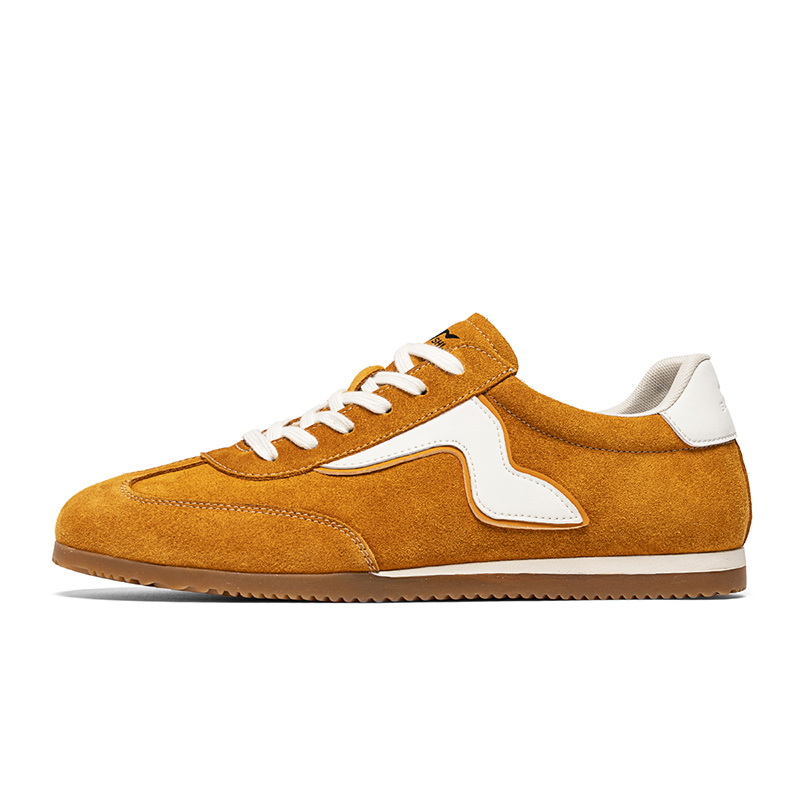 G.N.SHIJIA Кроссовки Cow Yes устойчивые к истиранию, дышащие, легкие мужские низкие повседневные - земляно-желтый, цвет Earth Yellow 
G.N.SHIJIA Кроссовки Cow Yes устойчивые к истиранию, дышащие, легкие мужские низкие повседневные - земляно-желтый, цвет Earth Yellow