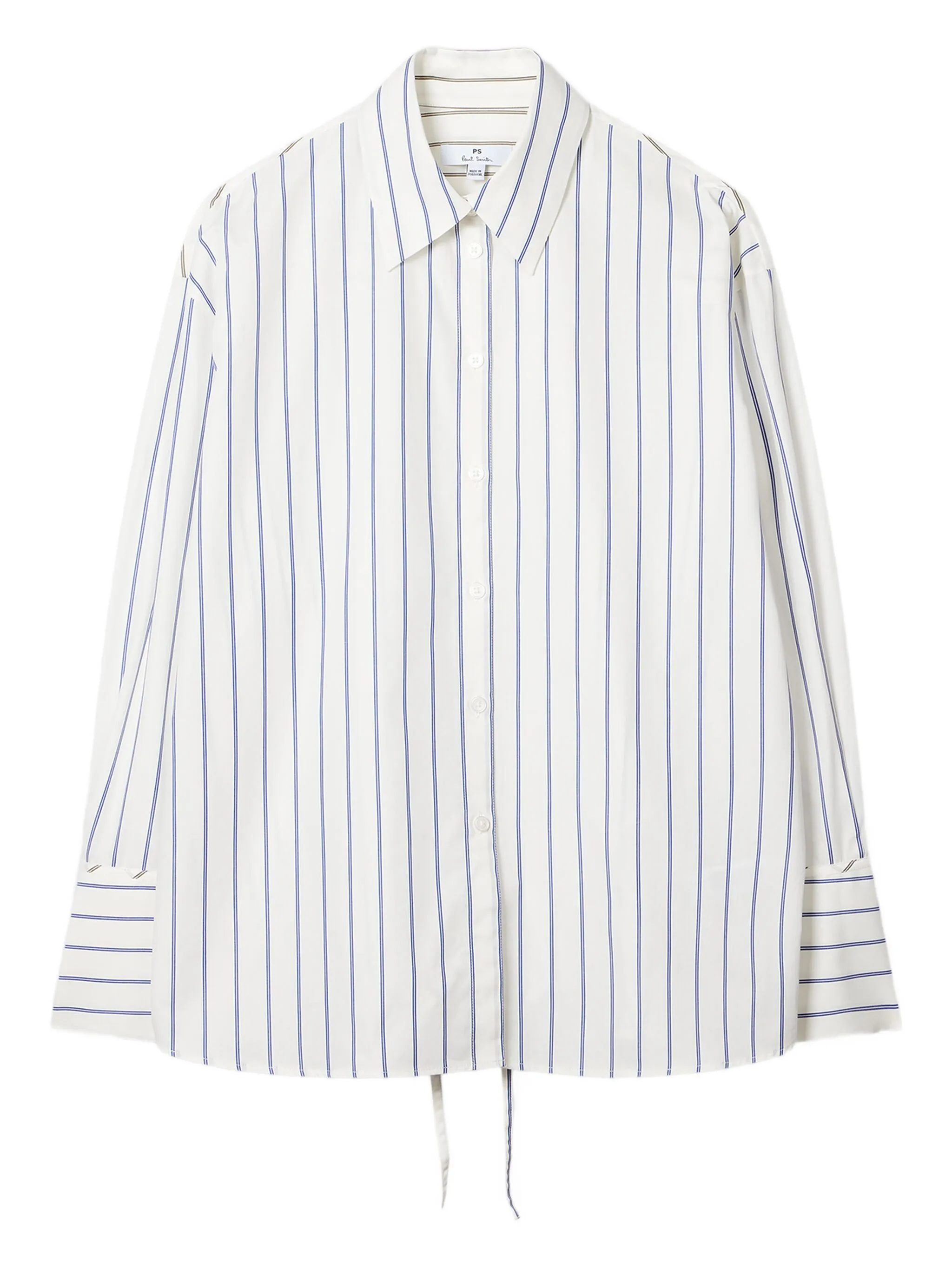 Рубашка в полоску Ps Paul Smith, белый
Рубашка в полоску Ps Paul Smith, белый
