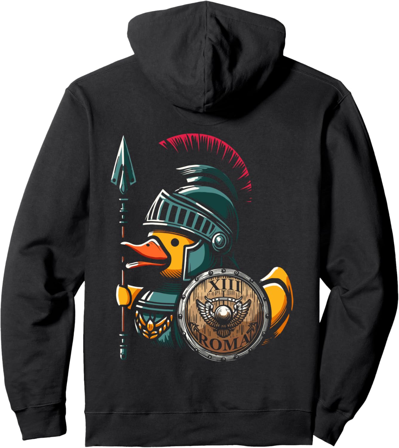 Резиновая уточка римского воина, толстовка с изображением уточки итальянского легиона Roman Rubber Ducky Italy Rubber Duck, черный
Резиновая уточка римского воина, толстовка с изображением уточки итальянского легиона Roman Rubber Ducky Italy Rubber Duck, черный