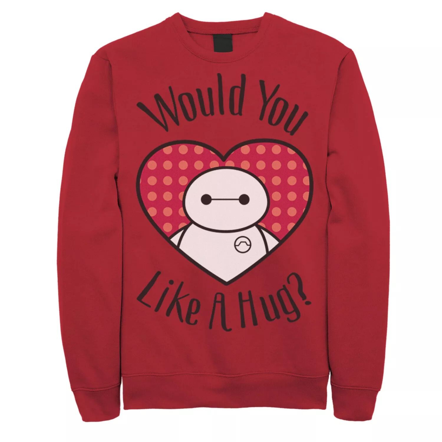 Мужской свитшот Disney Big Hero 6 Baymax In A Heart Want a Hug Licensed Character
Мужской свитшот Disney Big Hero 6 Baymax In A Heart Want a Hug Licensed Character