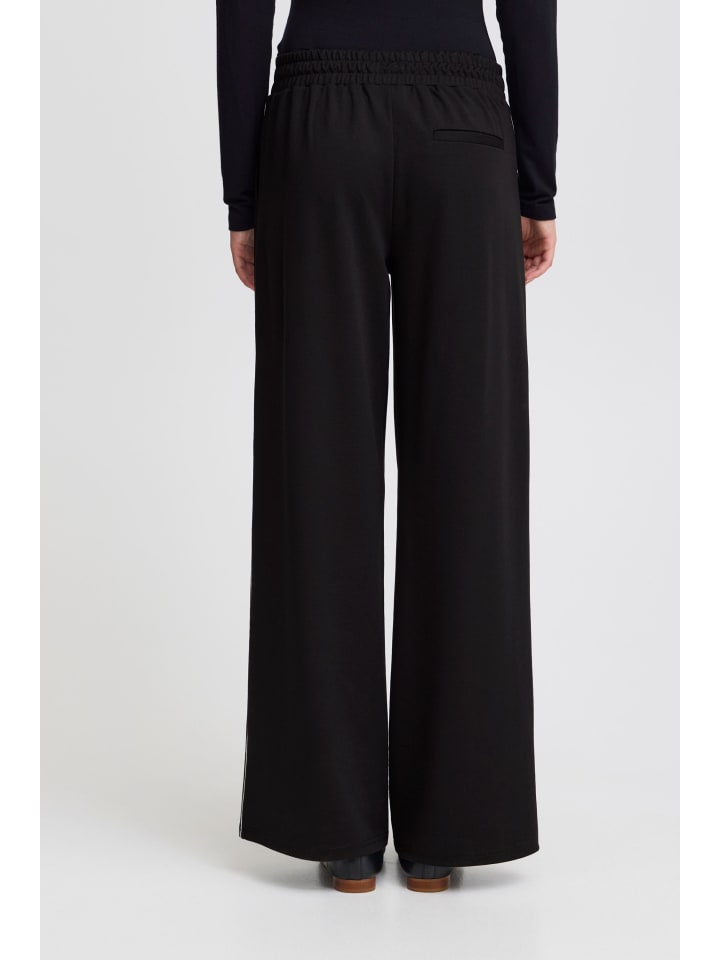 ICHI Повседневные брюки IXKATE прямого кроя, черные
ICHI Повседневные брюки IXKATE прямого кроя, черные