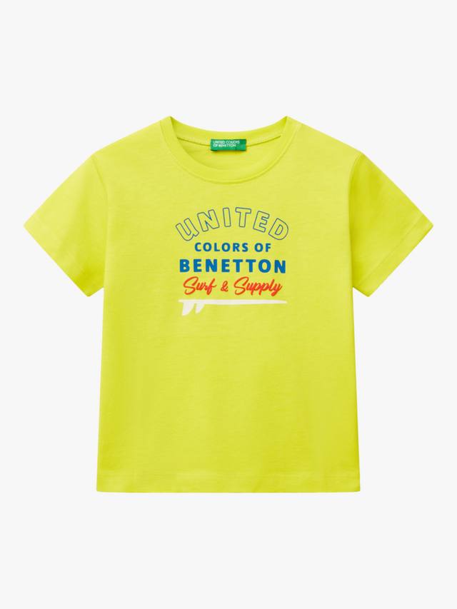 Детская футболка с логотипом Benetton, Lime
Детская футболка с логотипом Benetton, Lime