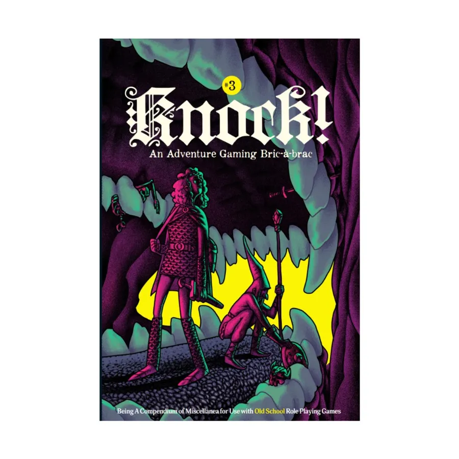 Knock! #3 - An Adventure Gaming Bric-a-Brac, Role Playing Games (Merry Mushmen), мягкая обложка
Knock! #3 - An Adventure Gaming Bric-a-Brac, Role Playing Games (Merry Mushmen), мягкая обложка