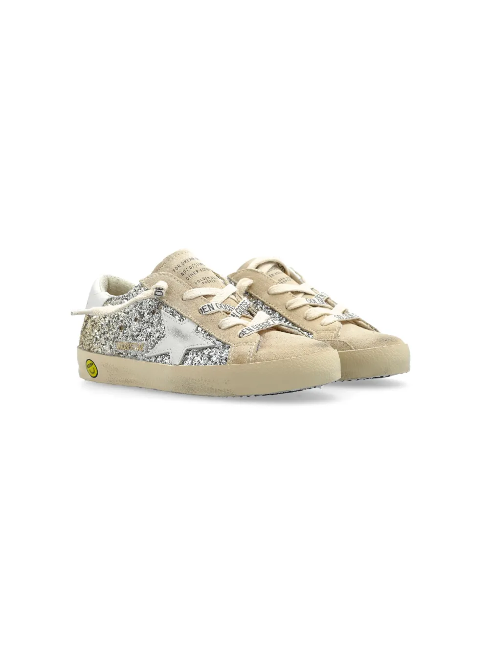 Кеды Super Star Golden Goose Kids, серебряный
Кеды Super Star Golden Goose Kids, серебряный