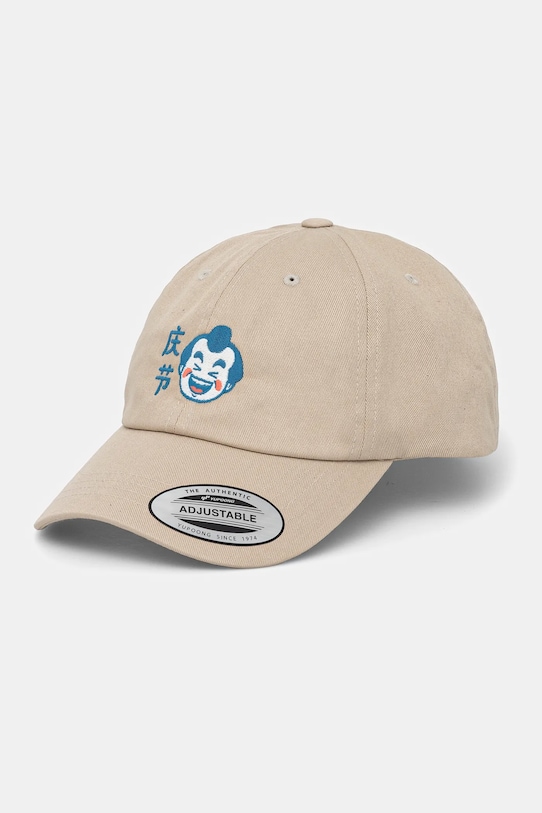 Хлопковая кепка с козырьком Kaotiko, бежевый
Хлопковая кепка с козырьком Kaotiko, бежевый