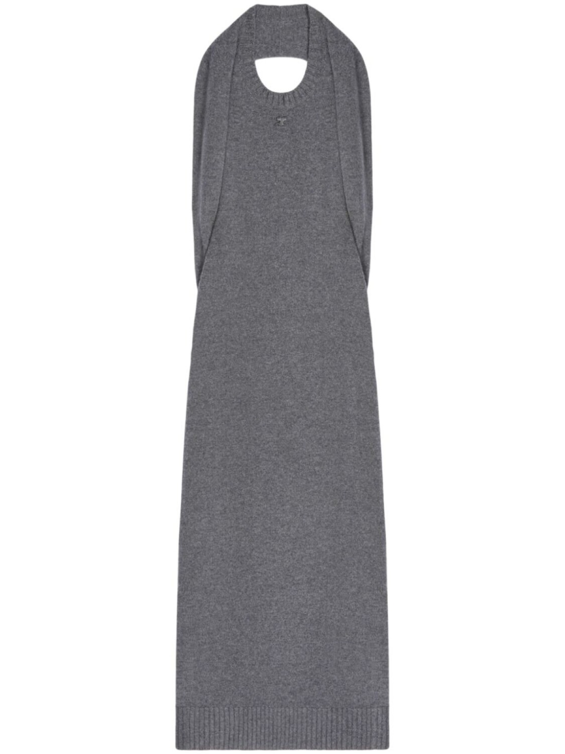 Courrèges драпированное платье миди с открытыми плечами, серый
Courrèges драпированное платье миди с открытыми плечами, серый