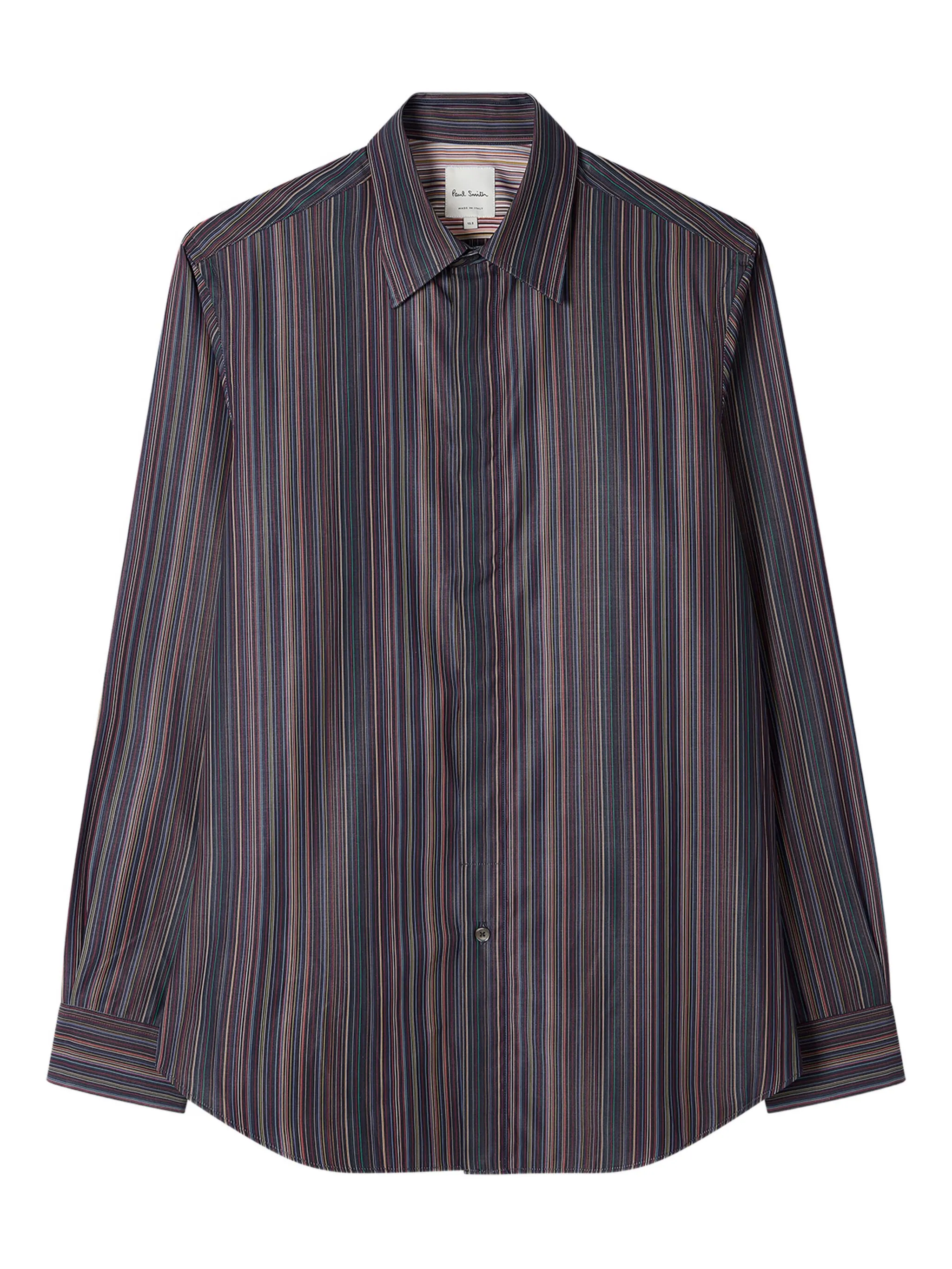 Рубашка в полоску Signature Stripe Paul Smith, синий
Рубашка в полоску Signature Stripe Paul Smith, синий