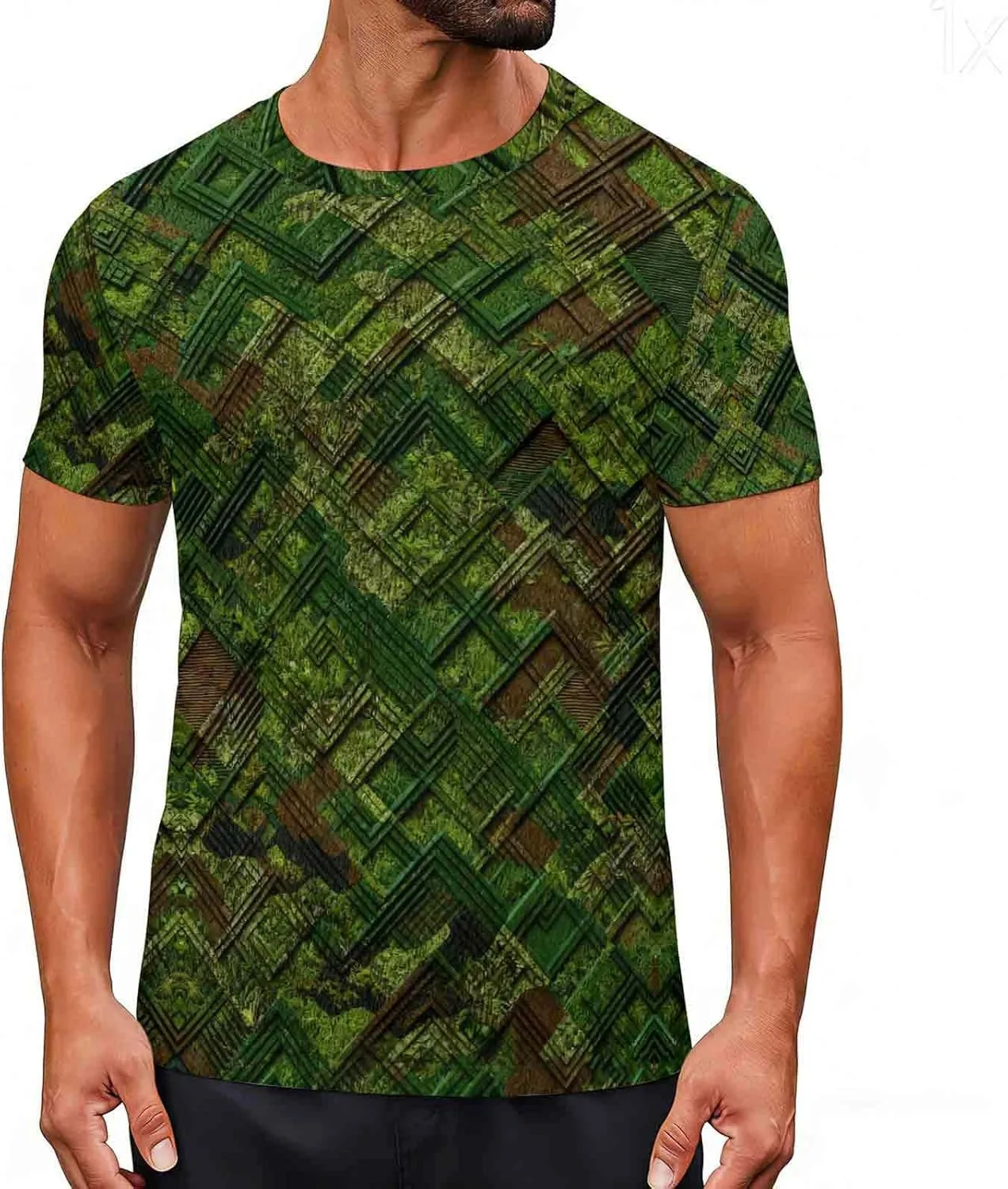 Футболка Camouflage с коротким рукавом для мужчин
Футболка Camouflage с коротким рукавом для мужчин