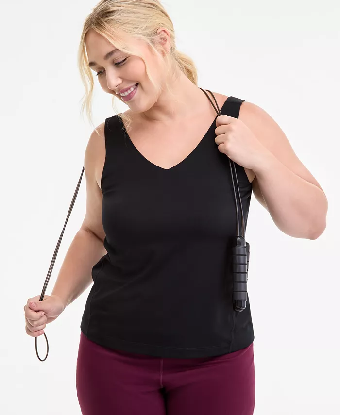 Майка-топ Studio Plus Size с V-образным вырезом ID Ideology, черный
Майка-топ Studio Plus Size с V-образным вырезом ID Ideology, черный