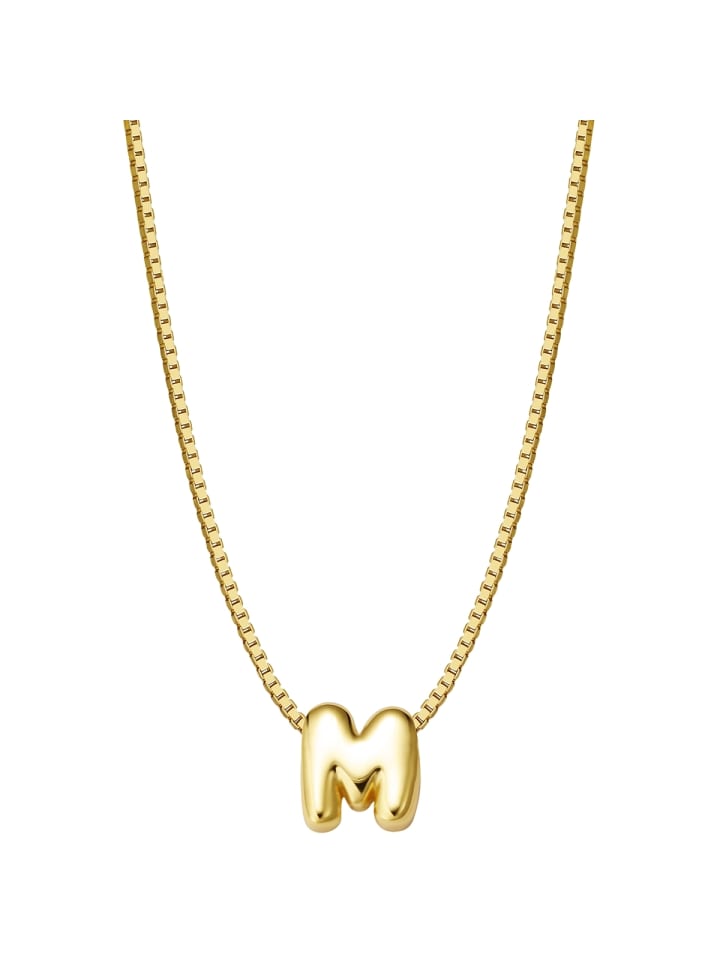 Glanzstücke München Серебряное колье с буквой М в оправе из желтого золота
Glanzstücke München Серебряное колье с буквой М в оправе из желтого золота