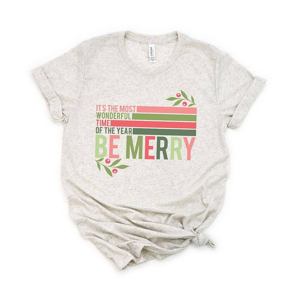 Футболка с короткими рукавами и рисунком Be Merry Stripes Simply Sage Market, цвет Oatmeal
Футболка с короткими рукавами и рисунком Be Merry Stripes Simply Sage Market, цвет Oatmeal