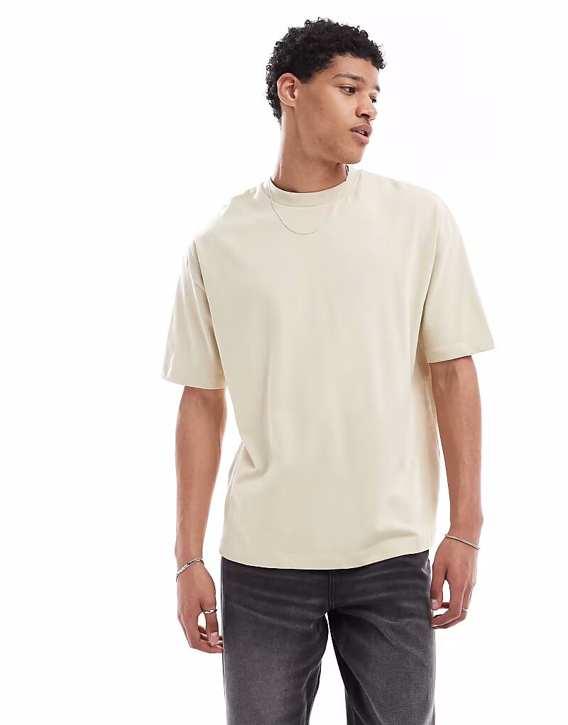 Футболка оверсайз ASOS DESIGN плотная, каменно-бежевого цвета
Футболка оверсайз ASOS DESIGN плотная, каменно-бежевого цвета