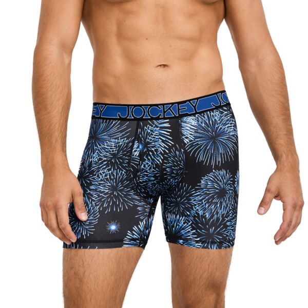 Мужские трусы-боксеры из микрофибры Active, 5 дюймов Jockey, цвет fireworks
Мужские трусы-боксеры из микрофибры Active, 5 дюймов Jockey, цвет fireworks