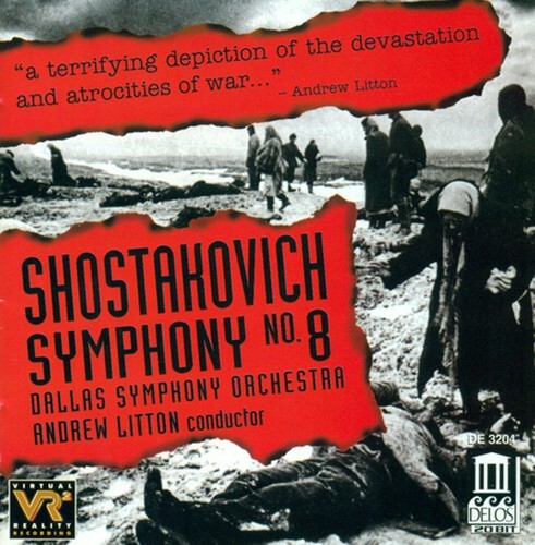 CD диск Shostakovich / Litton / Dallas Symphony Orchestra: Symphony 8 in C minor Opus 65 
CD диск Shostakovich / Litton / Dallas Symphony Orchestra: Symphony 8 in C minor Opus 65