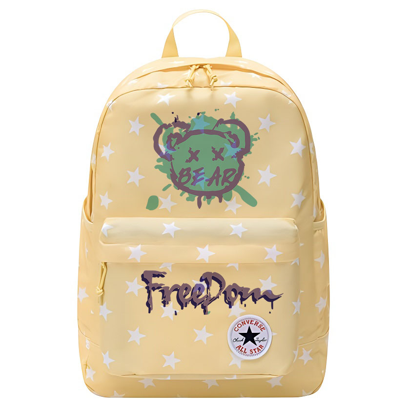 Converse Полиэстеровый рюкзак среднего размера унисекс яично-желтый, Freedom Bear
Converse Полиэстеровый рюкзак среднего размера унисекс яично-желтый, Freedom Bear