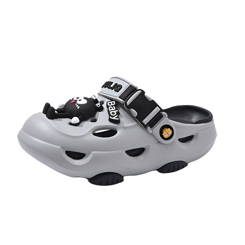 Детские сандалии с низким верхом, противоскользящие, износостойкие, дышащие, увеличивающие рост. JIAFEIMAO, серый
Детские сандалии с низким верхом, противоскользящие, износостойкие, дышащие, увеличивающие рост. JIAFEIMAO, серый